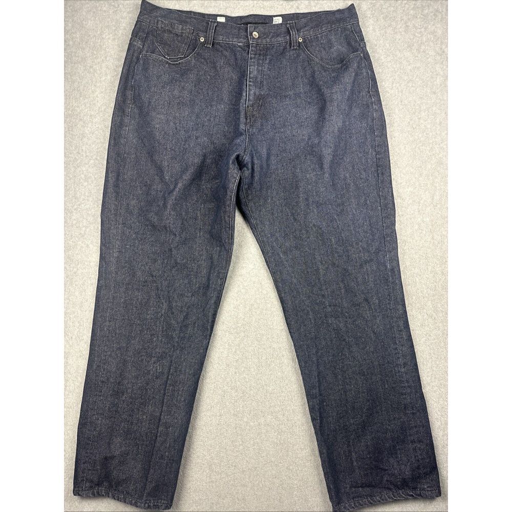 VTG Rocawear Jeans Mens 41x33 Blue Baggy Y2K Wide Leg Skate Denim Grunge Hip Hop